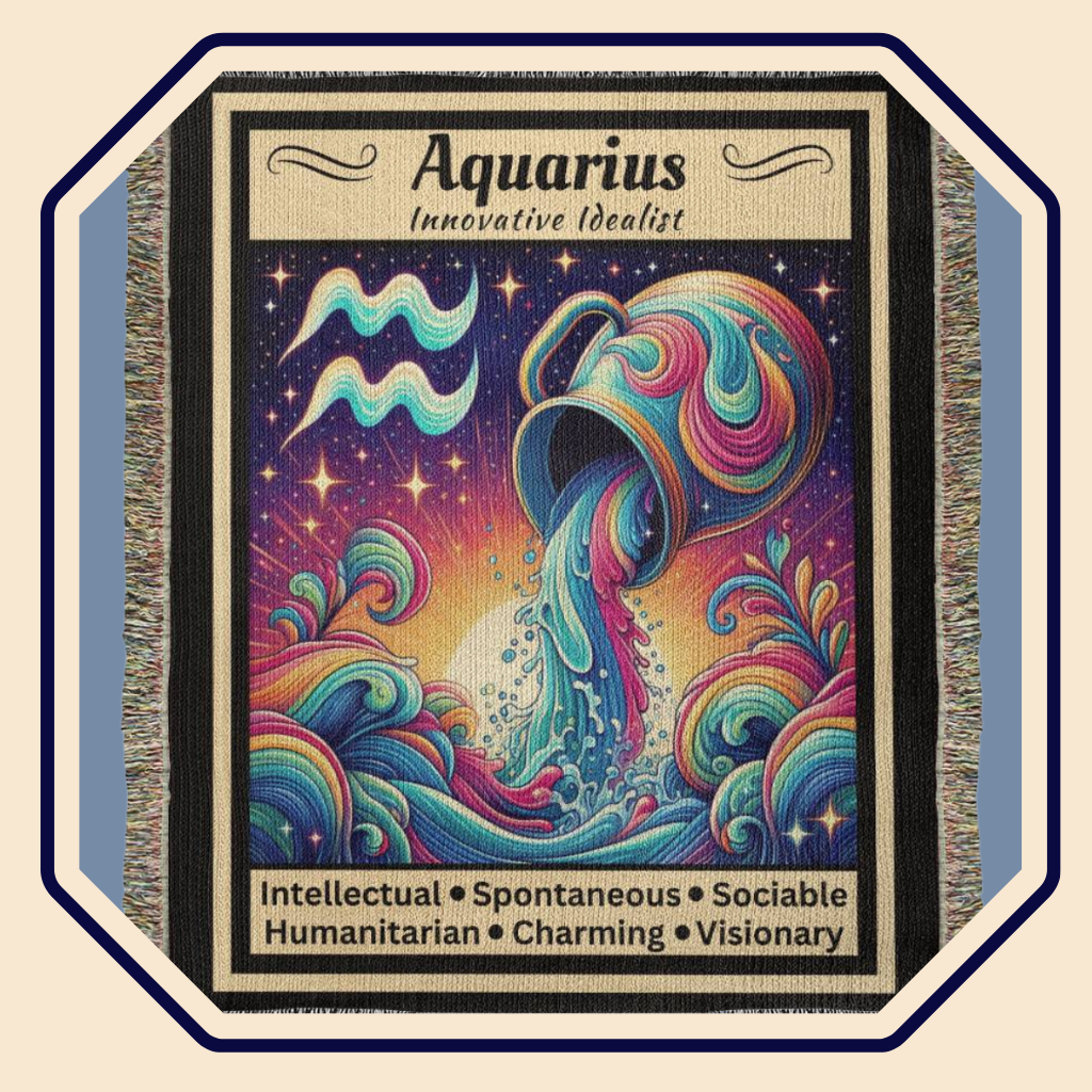 Aquarius Blanket Mister Obtuse Eclectic Goods