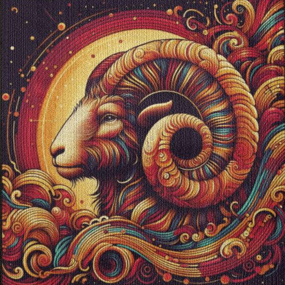 Aries Heirloom Blanket close up Mister Obtuse Eclectic Goods