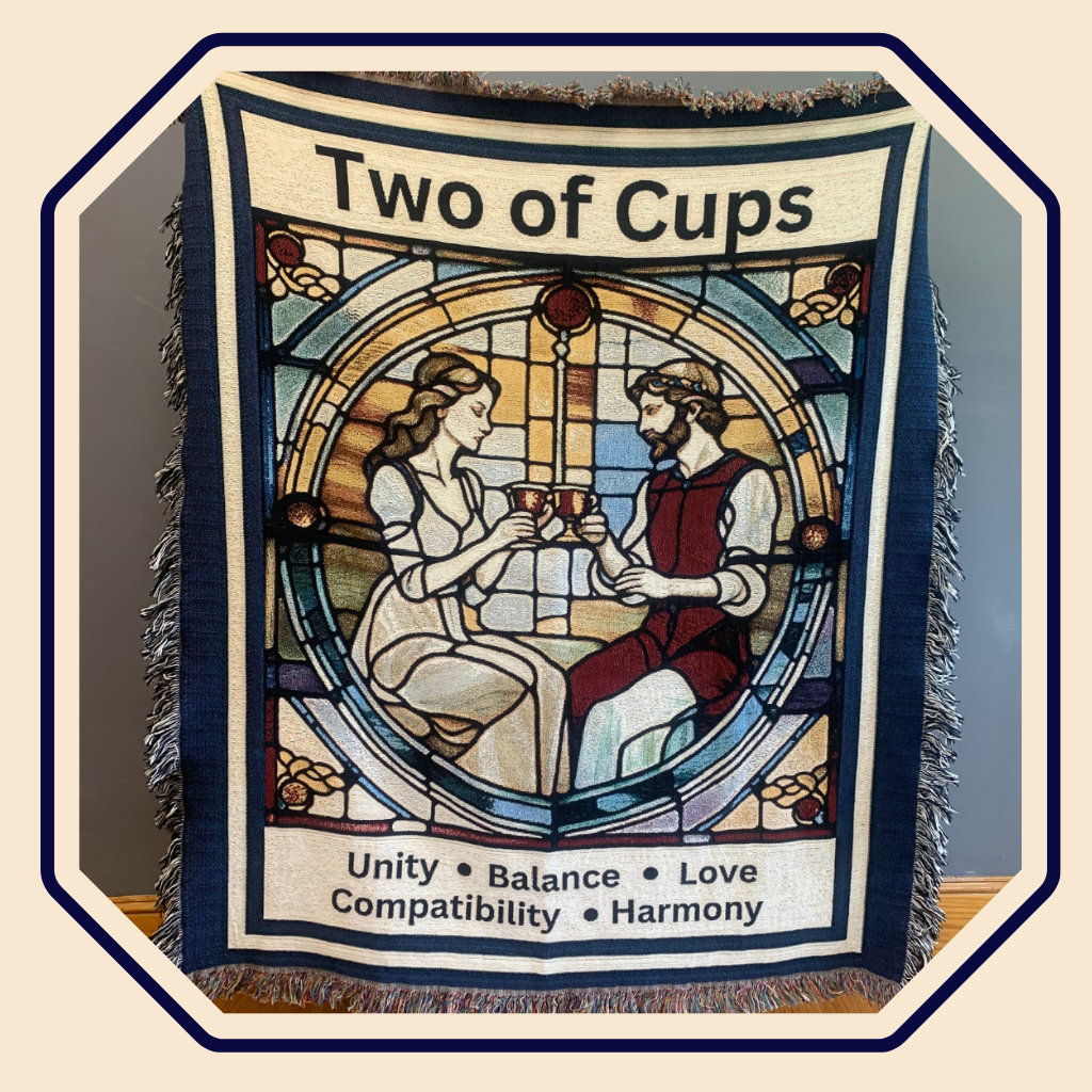 Two of Cups Best Seller Blanket Mister Obtuse Eclectic Goods