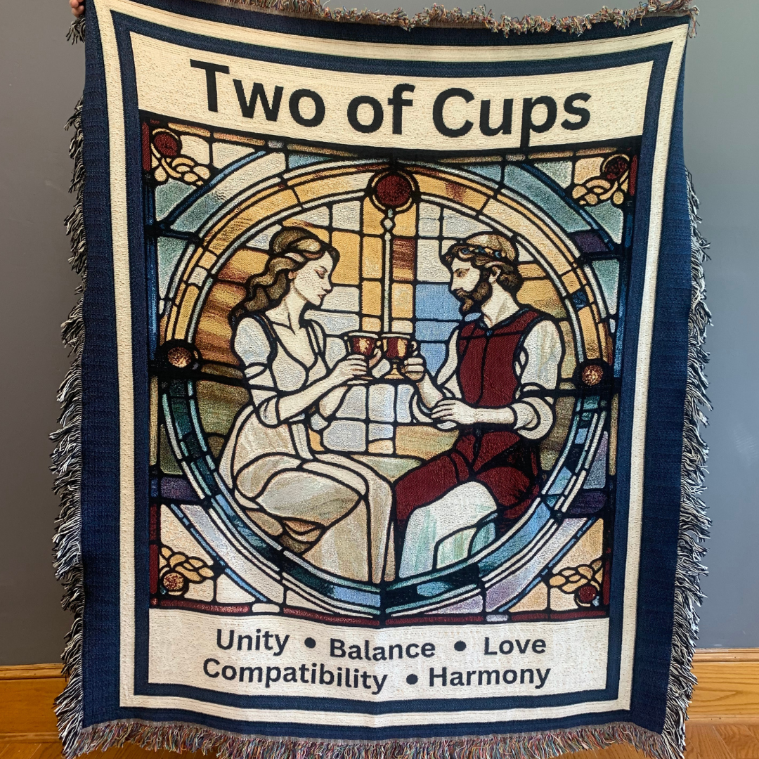 Two of Cups Full Length Close Up Mister Obtuse Eclectic Goods