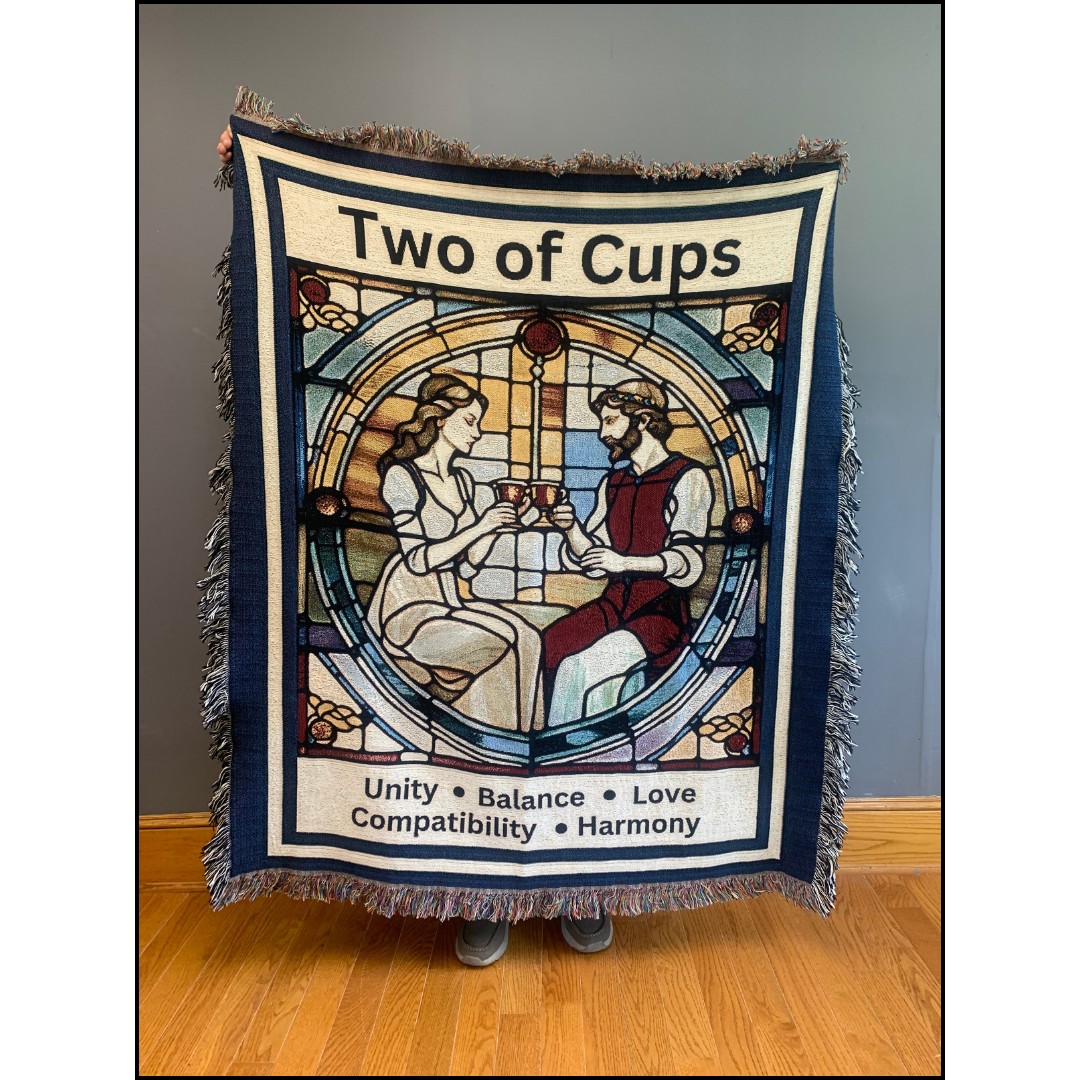 Two of Cups Heirloom Blanket Mister 