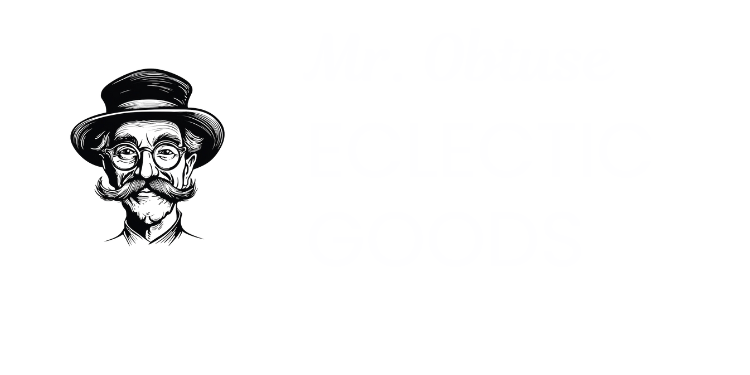 Mister Obtuse Eclectic Goods logo