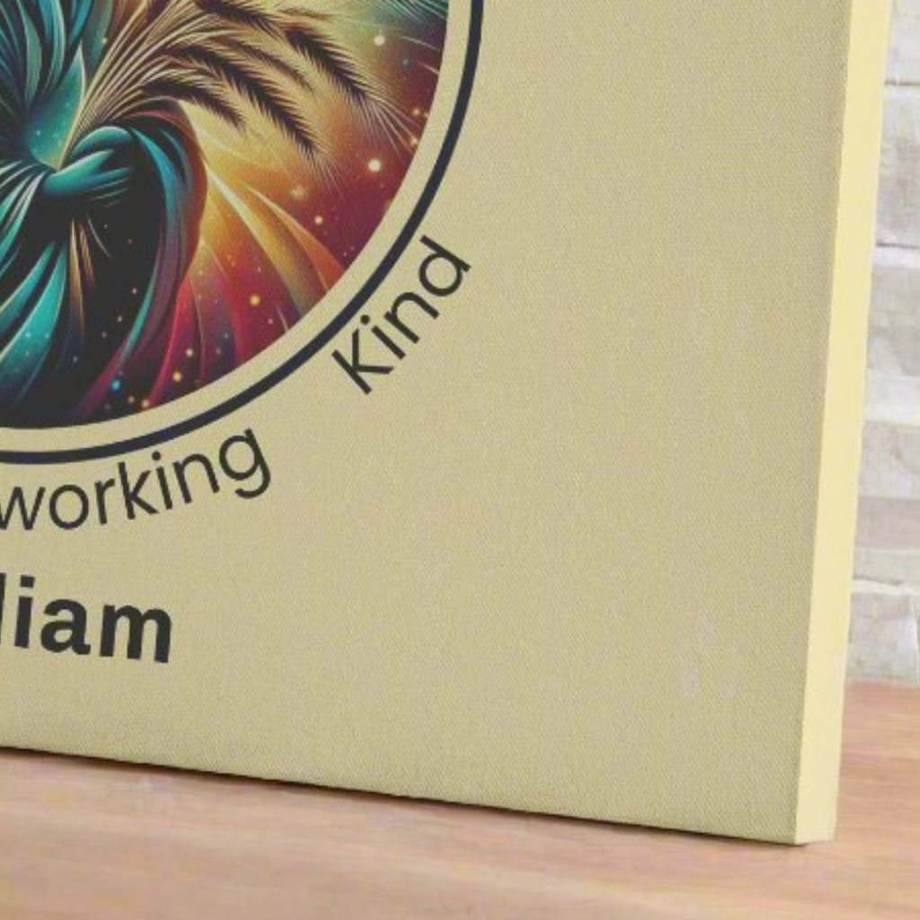 Virgo Gratitude Personalized Square Canvas Wrap extreme close up mister obtuse eclectic goods