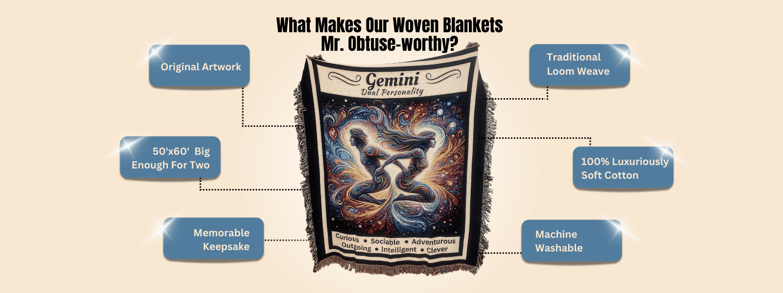 What Makes Our Woven Blankets Mr Obtuse Worthy