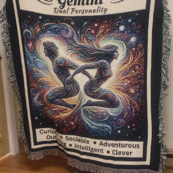 Gemini heirloom blanket product video mister obtuse mugs and stuff